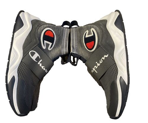 đź’ĄChampion Rally Pro~ Gray ~Youth Size 7Y~ High Top~ Slip on ~Athletic Shoes - Picture 3 of 14