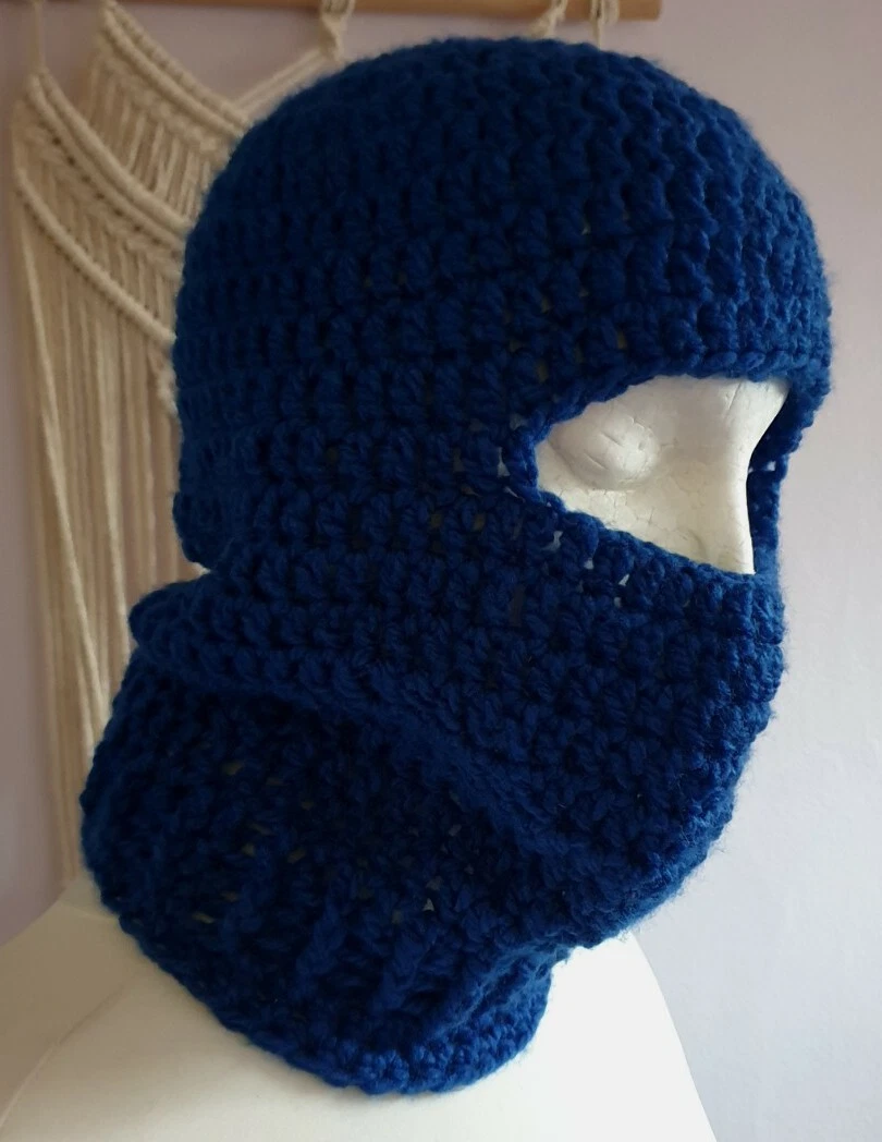 Handmade Crochet Ski Mask. Balaclava. Face Mask. Hat
