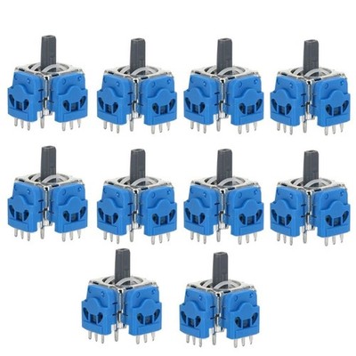 10PCS Hall Joystick Für Game Konsole Elektromagnetisch Gegen Joystick Drift 3D