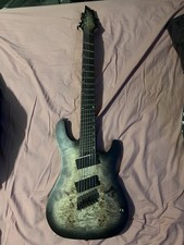 Cort KX507MS Multi-Scale 7-string Electric Guitar Stardust Black