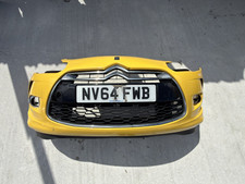2014 CITROEN DS3 FRONT BUMPER IN YELLOW PLEASE SEE ALL PICTURES