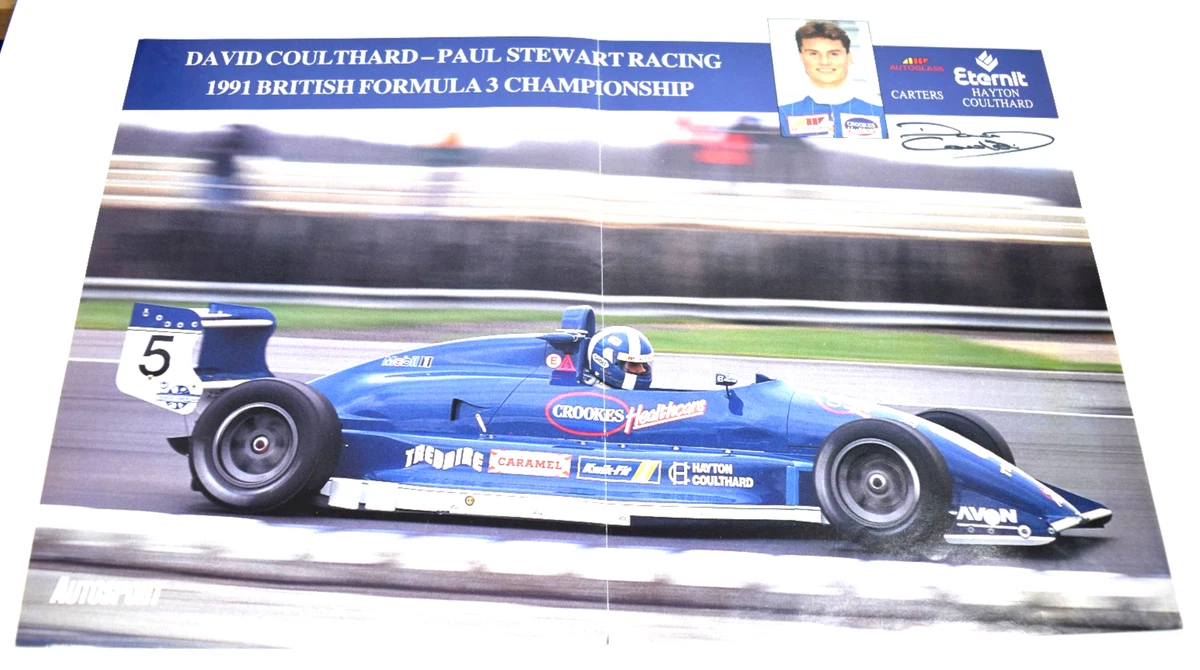 Photo Originale Signée David Coulthard - Formule 1 - Motorsport - G 24467