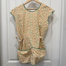 Vintage Country Farmhouse Full Apron Granny Cottage Sweet Floral