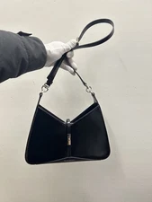 Givenchy Antigonia Pandora Shoulder Bag Patent Leather Moon Cutout Logo Y41