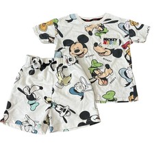 Mickey Mouse Shorts  Tee Set Boys Size 4