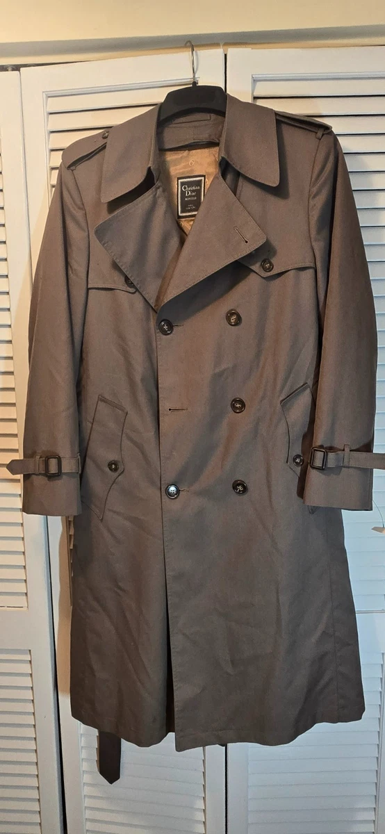 Christian Dior Monsieur Trench Coat for sale | eBay