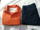 Banana Republic  Traveler Jeans Mens 32x34 Blue Athletic  Stretch Shirt Size S — photo 3
