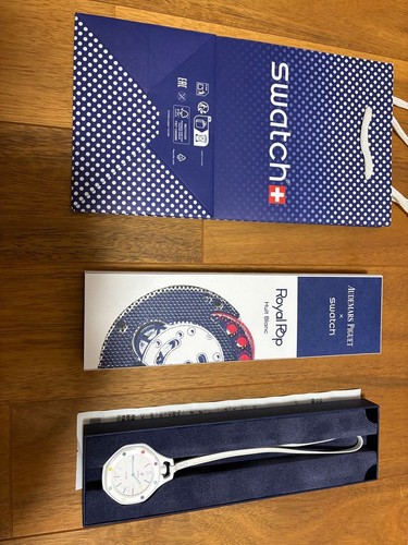 Swatch x Audemars Piguet Royal Pop Huit Blanc White Pocket Watch 2026 ...