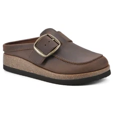 Women's Comfortable Bueno Leather Clog