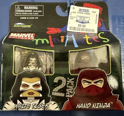 Marvel Minimates Series 38 White Tiger & Hand Ninja - NEW