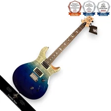 Paul Reed Smith SE Custom 24 Blue Fade Electric Guitar with Mapo neck