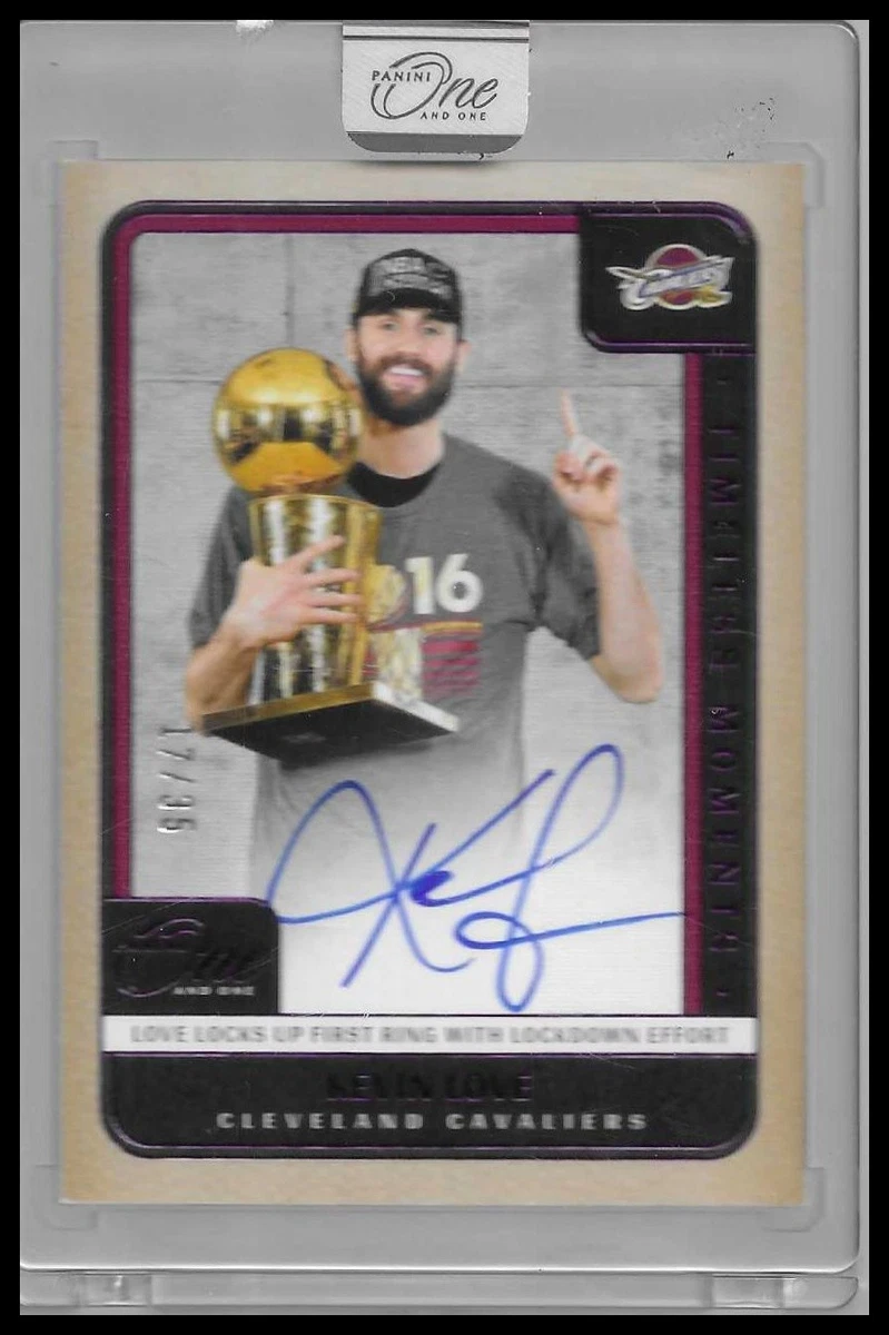 Kevin Love Basketball Autographed Sports Trading Cards