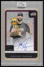 2024-25 Panini One and One #TMA-LOV Kevin Love Timeless Autographs Purple #/35