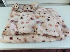 Casaluna   Linen Blend Duvet Cover Only  Floral Print  King 