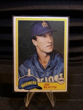 1981 Topps Baseball. Jim Beattie #443 Seattle Mariners 