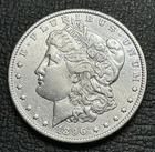 1896 $1 Morgan Silver Dollar