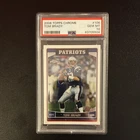 Topps 2006 Chrome Tom Brady #106 New England Patriots PSA 10 Base Football