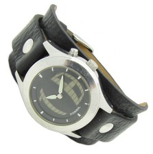 Fossil BIG TIC Damen Armbanduhr Edelstahl Leder Digital JR-8162 5ATM Bat neu S92