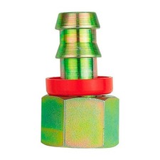 JJC Steel Female Socketless Hose Fitting -10 JIC For 5/8 Inch Bore - Straight