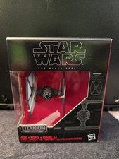 Force Awakens 2015 Star Wars First Order TIE Fighter 13 Titanium Black Series