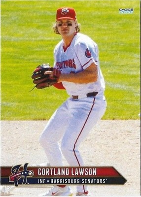 CORTLAND LAWSON 2025 Choice Harrisburg Senators #6 Tennessee Nationals  