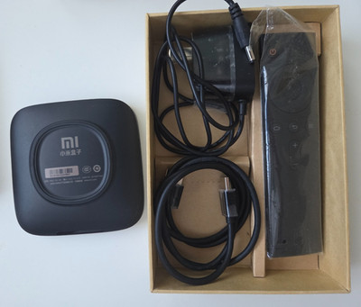 Xiaomi Mi Box MDZ-09-AA 4K Android TV Streaming Player, AS-IS, Read Description