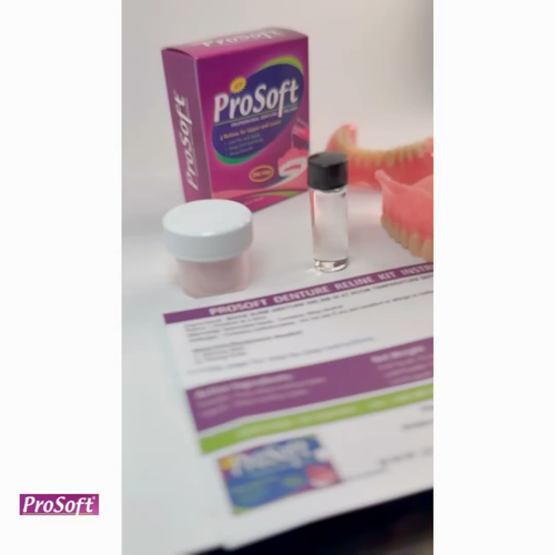 6 Denture Reline Kits, 3 Boxes- ProSoft Reliner For Loose Dentures | eBay