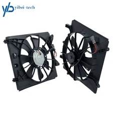 Radiator Cooling Fan and A/C Condenser Cooling Fan For Honda Element 07-2011