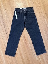 New With Tags Men's Sunflower Loose Fit Jeans Black Stonewash 31x32