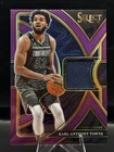 2022 Panini Select Basketball Purple Karl-Anthony Towns #SS-KA PSA 8