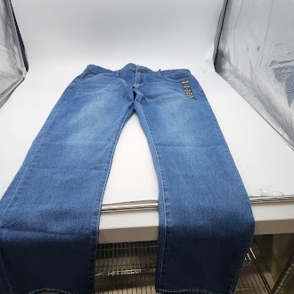 МУЖСКИЕ ПРЯМЫЕ ДЖИНСЫ BLU ROCK С 4-ПОЛОСНОЙ ПОСАДКОЙ - РАЗМЕР 36X31 - СРЕДНЕ-СИНИЙ 6990₽