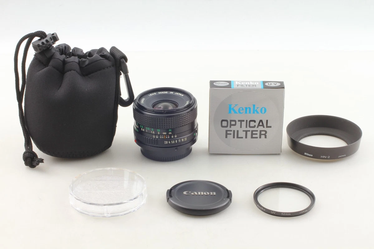 Canon FD f/2.8 Camera Lenses 35mm Focal for sale | eBay