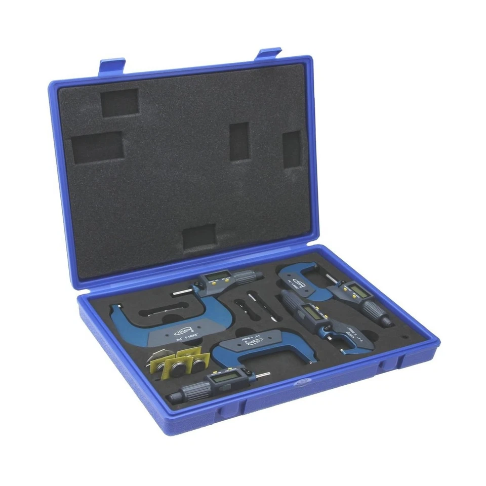 Micrômetro digital iGaging com saída de dados 0-4"/0,00005"/0,001mm 35-040-214-i. - Imagem 2 de 3