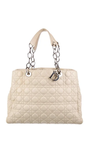 Grand sac à main vintage Christian Dior Lady Dior