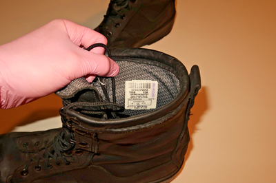 Belleville 800 ST Navy Flight Deck Boots 12R Steel Toe GORE-TEX