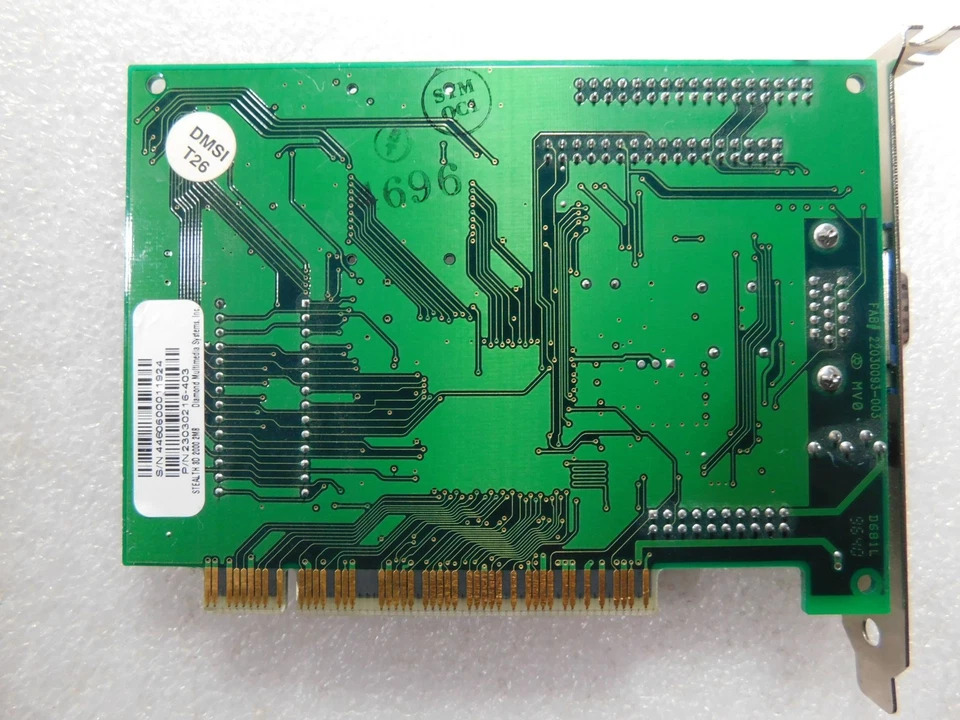 DIAMOND STEALTH 3D 2000 S3 VIRGE 86C325 2MB PCI VGA VIDEO GRAPHICS ADAPTER CARD - Image 2 of 3