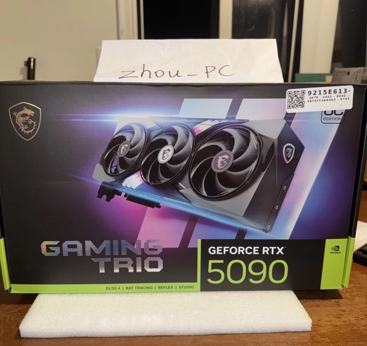 MSI RTX 5090 GAMING TRIO GPU No Core & VRAM For parts (US stock)