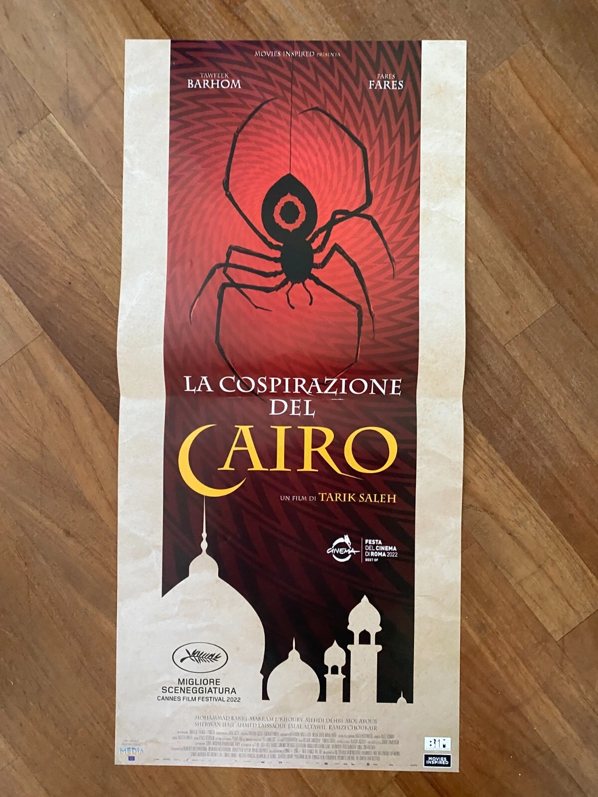 Locandina originale film La cospirazione del Cairo (2022) - Regia di Tarik Saleh