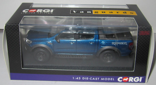 CORGI VANGUARDS FORD Lotus Cortina Mk2 Ancre Bleu 1:43 Modèle Moulé