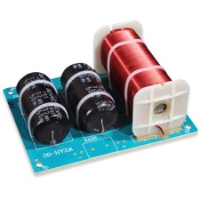 1x 500W 2-Way Bass Speaker Frequency Divider Crossover 1-Low 1-Sub-bass Filter