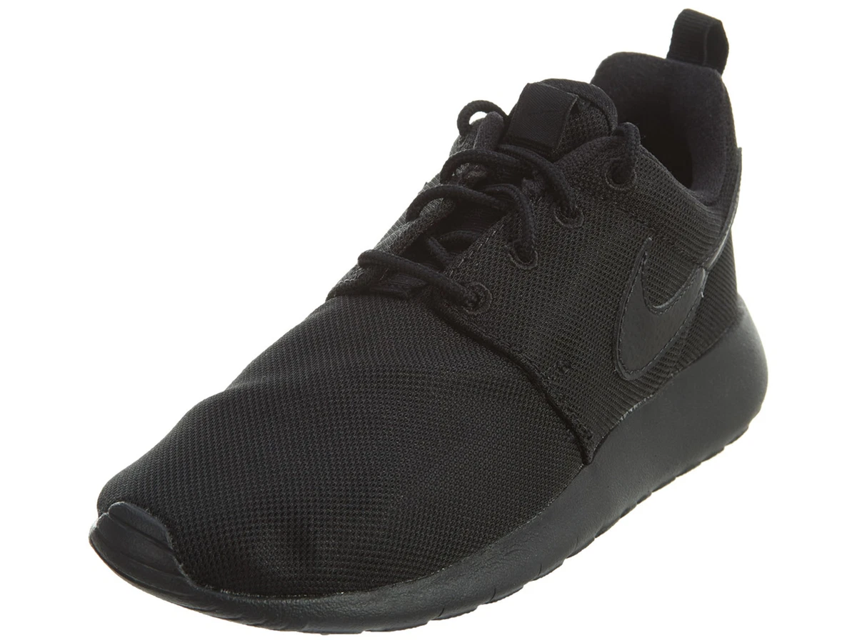 Nike Roshe One Gs Big Kids 599728 031 Black Mesh Athletic Shoes