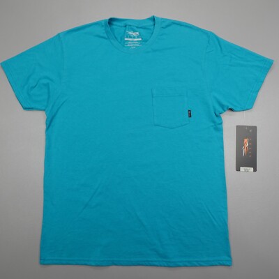 Sitka Men's Core Pocket Tee T-Shirt Mosaic Blue 100% Cotton Lightweight