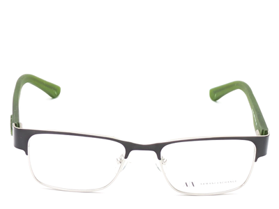 ?️ New Armani Exchange AX1012 6045 Eyeglasses - Black/Silver/Green Frame 51mm s-l400.png main image 4