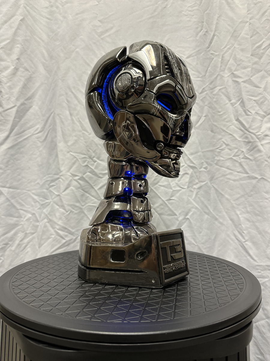 Sideshow Terminator 3 Lifesize TX TERMINATRIX ENDOSKULL 1:1 Scale