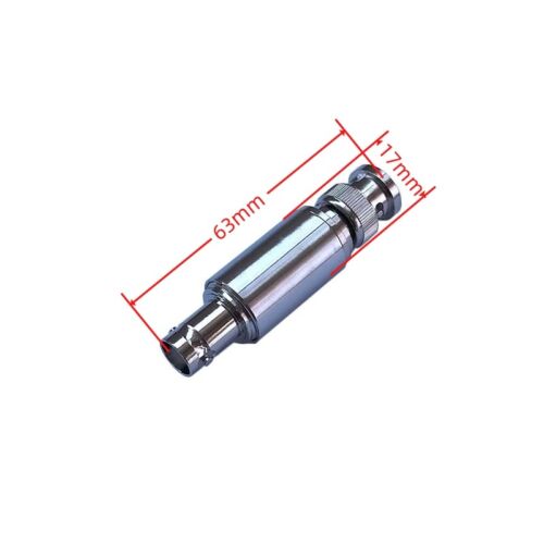 BNC Male to Female RF Coaxial DC Block 5W DC-3GHz 50Ω Stainless steel DC-Block - Picture 4 of 4
