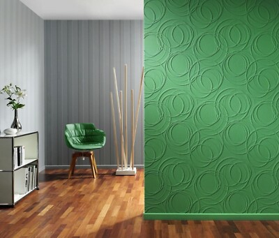  1,31qm   1 Ro. Rasch Wallton 342208  Vlies modernes Grafikmuster Kreise