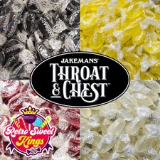 Jakemans Throat & Chest Menthol Mentholyptus Cough Sweets Pick N Mix Fathers Day