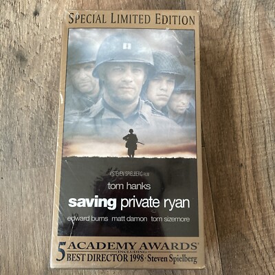 saving private ryan vhs sealed