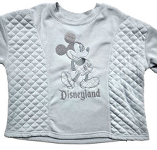 Women's Disneyland Mickey Mouse Sweater Pullover Size Large Blue