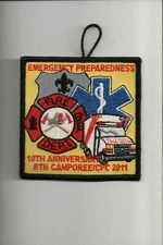 2011 10th Anniversary Emergency Preparedness RTH Camporee CFC patch